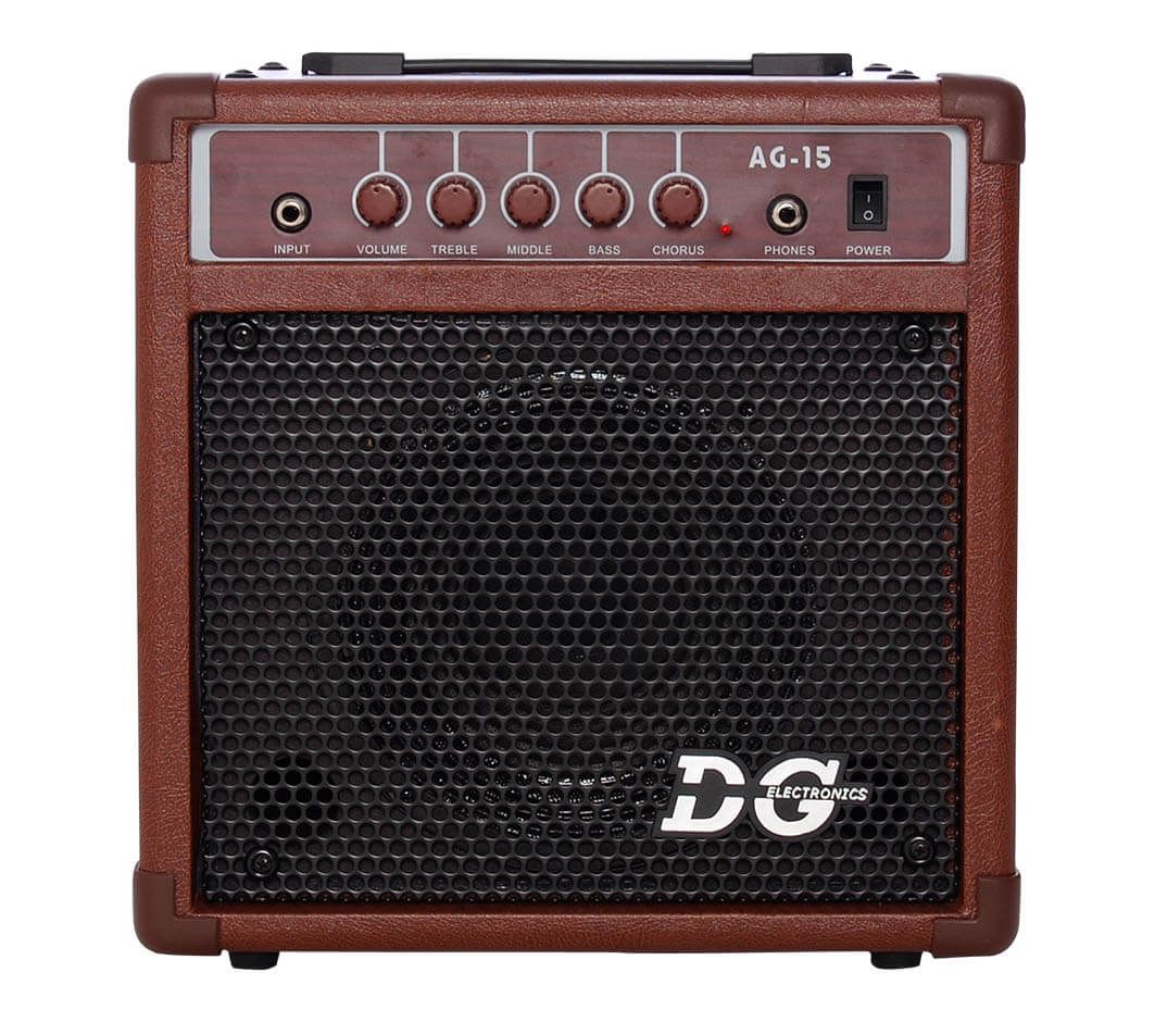 DG electronics AG-15 akustisk guitarforstærker